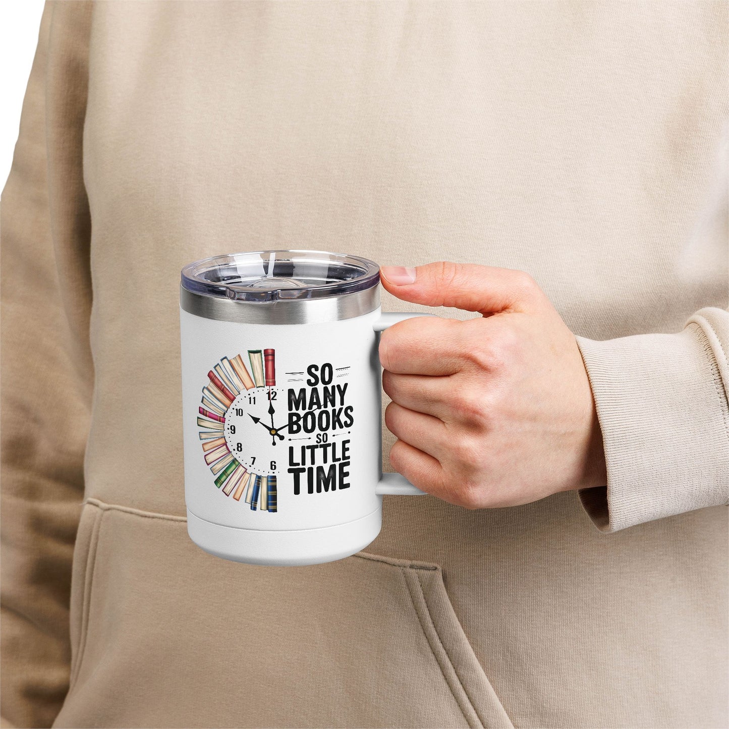 Coffee Mug Tumbler, 15oz