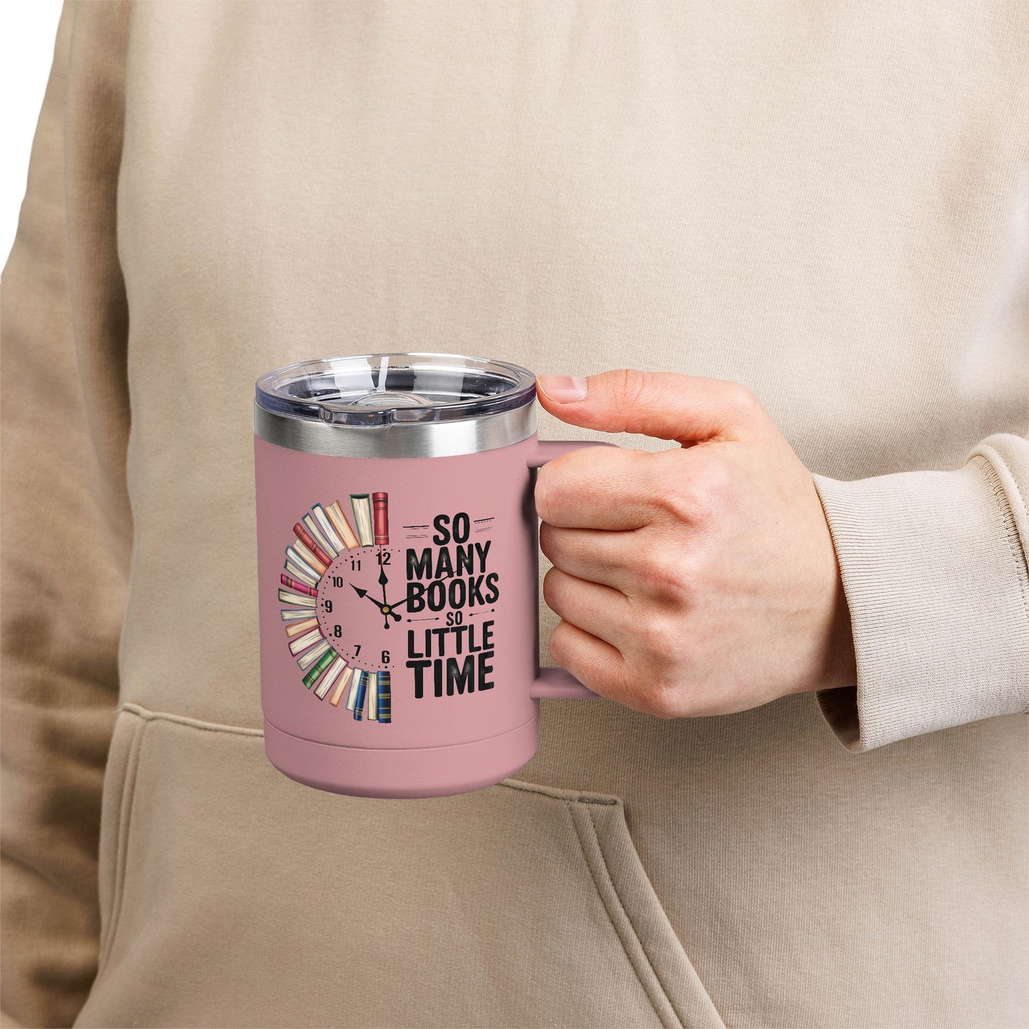 Coffee Mug Tumbler, 15oz