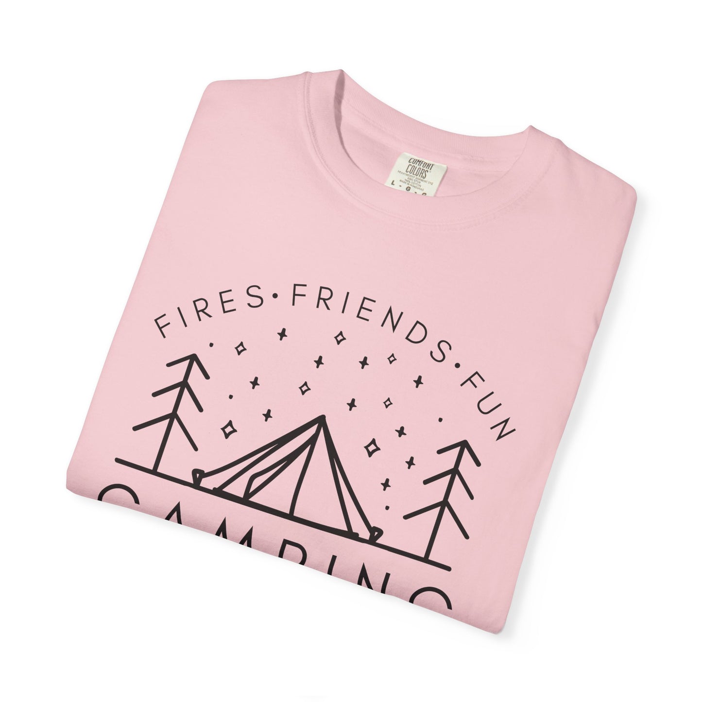 Camping Crew T-Shirt — Retro Mountain Camping Graphic Tee