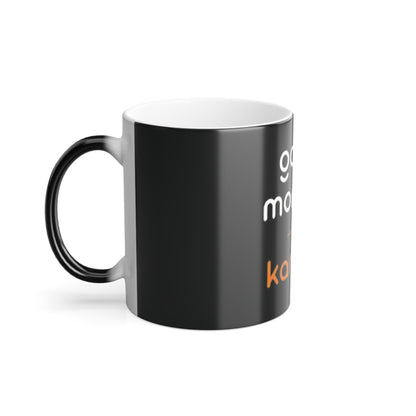 Color-Changing Mug — "Good Morning Karachi" 11oz