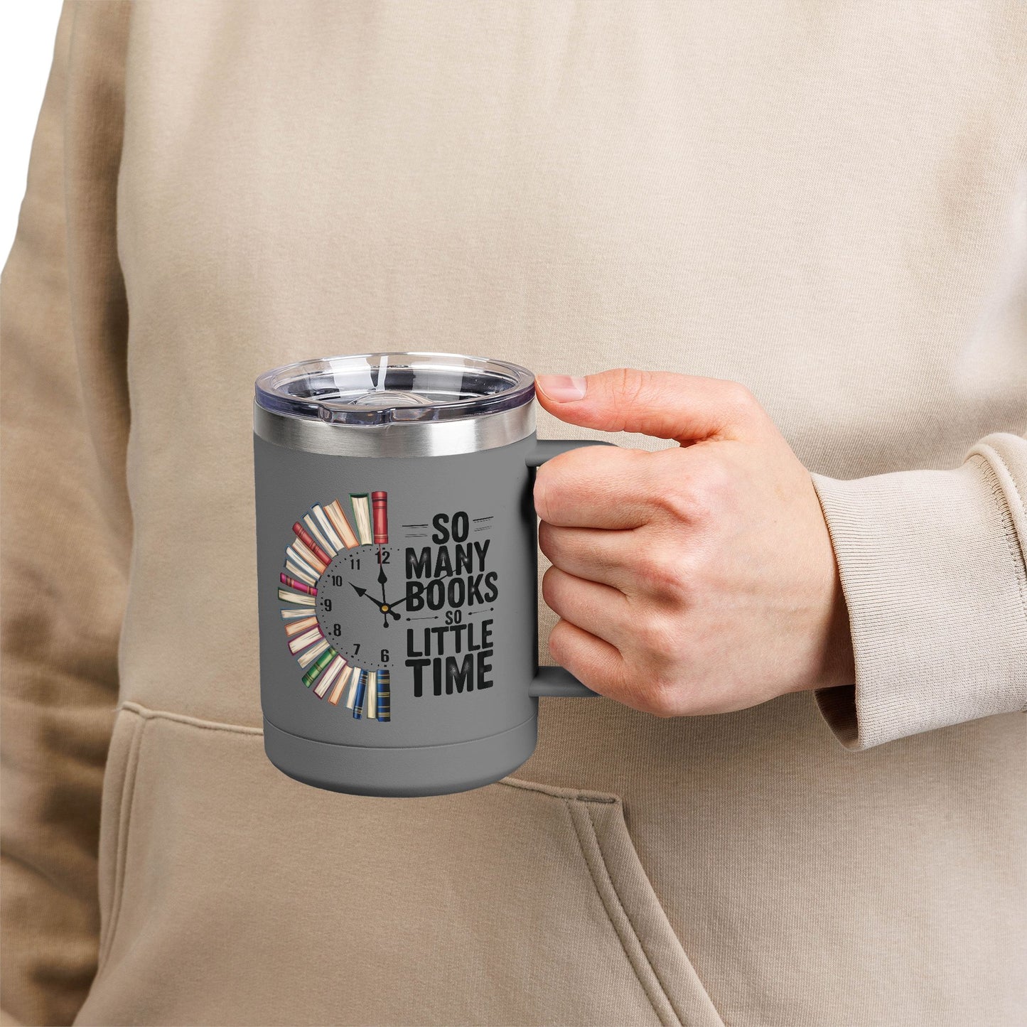 Coffee Mug Tumbler, 15oz