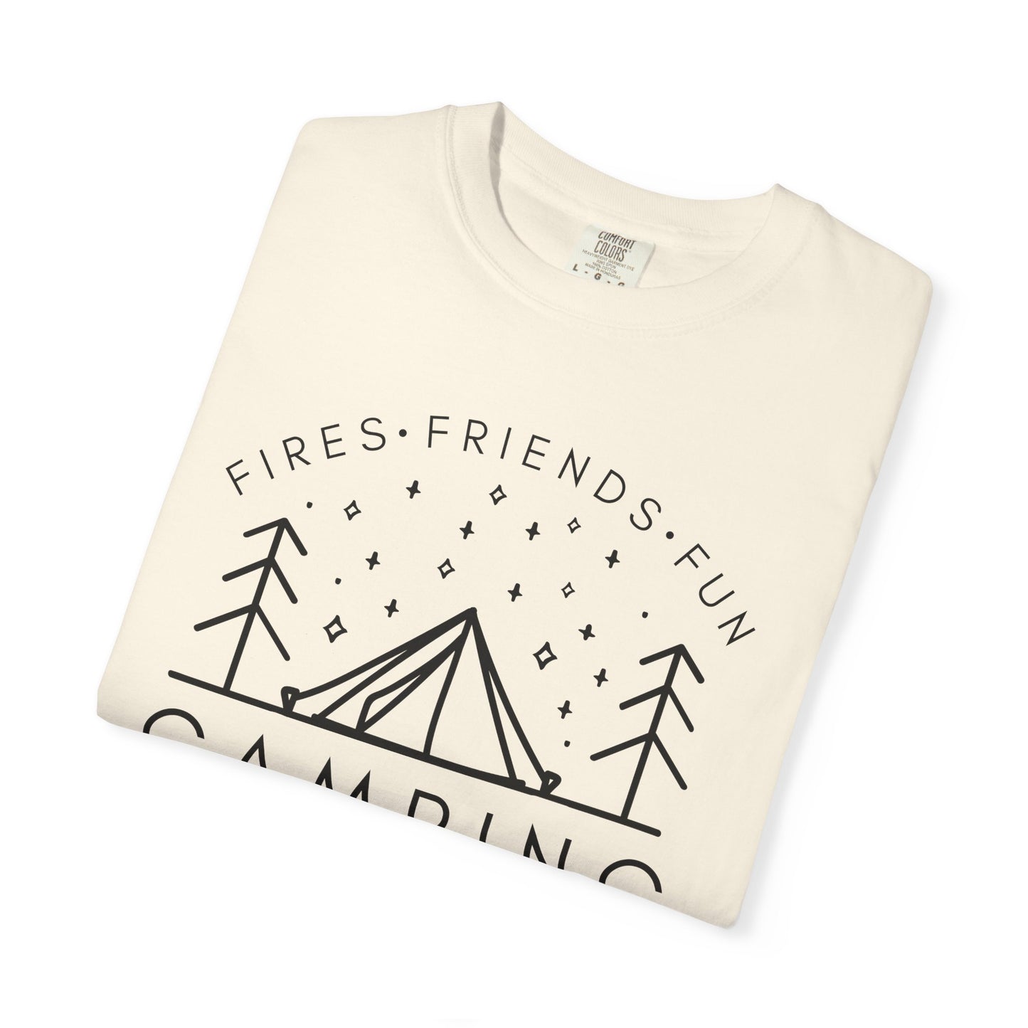 Camping Crew T-Shirt — Retro Mountain Camping Graphic Tee